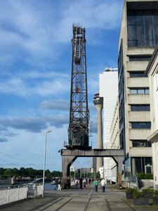 Industry jib crane harbour crane photo