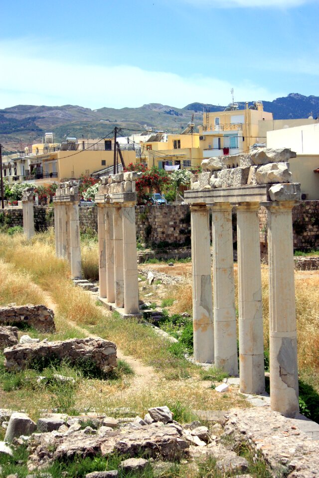 Ruins greek architecture