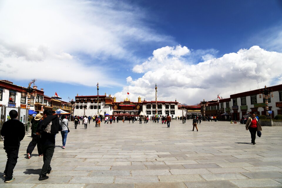 Blue sky the majestic buddhism