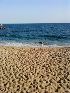 Sea sand beach