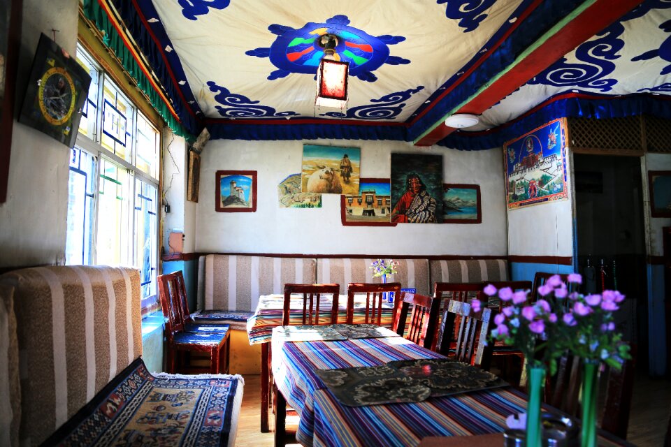 Tibetan room restaurant