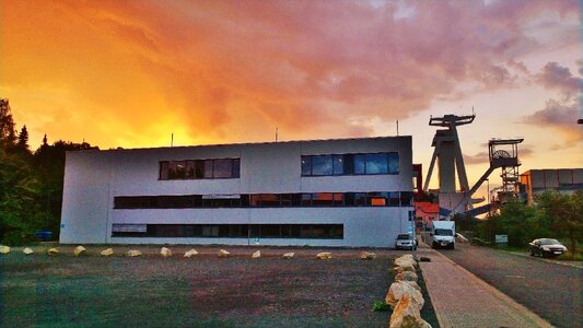 Building sunrise germany