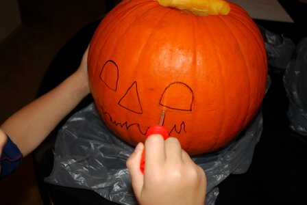 Halloween jack-o-lantern october