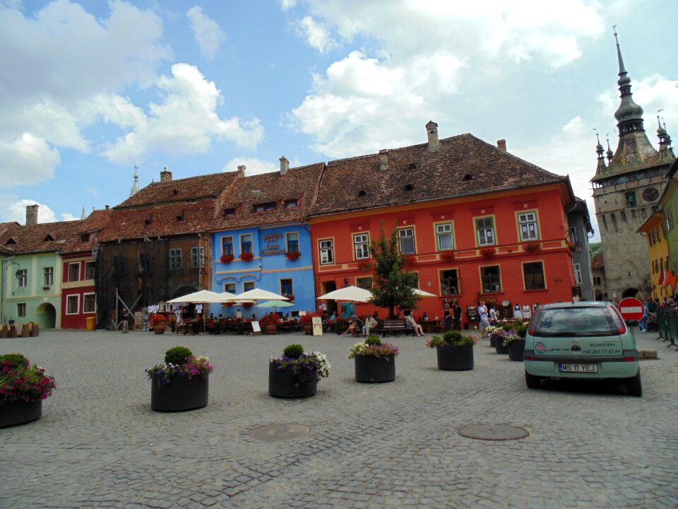 Sighisoara romania houses