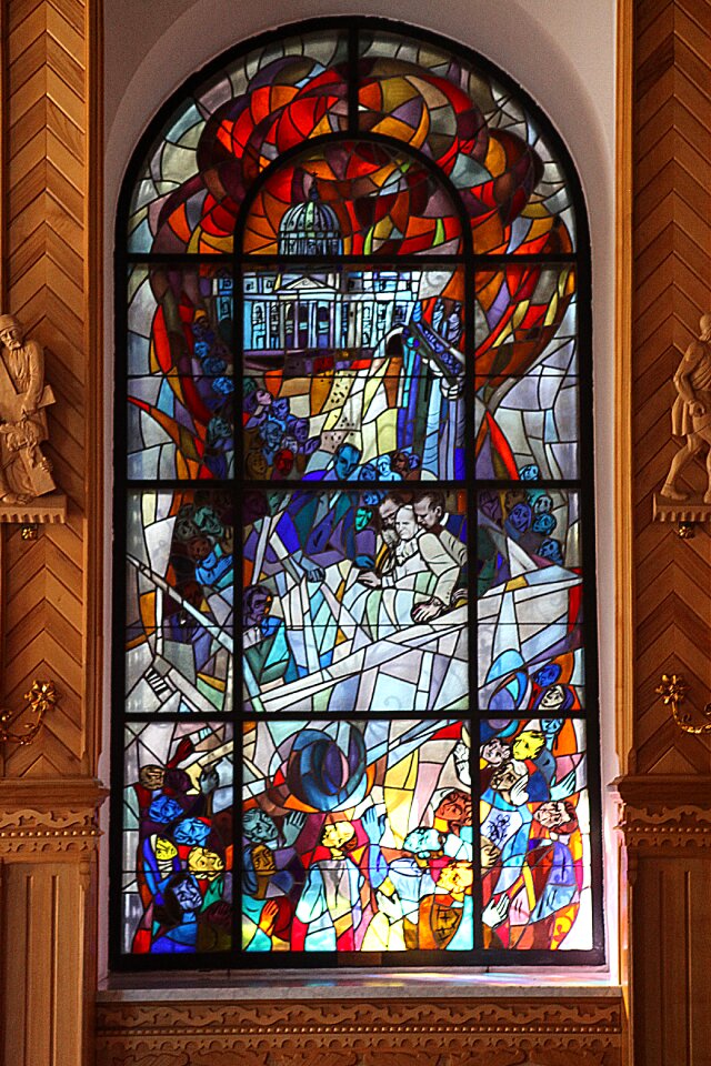 Pallottine church pane sacred