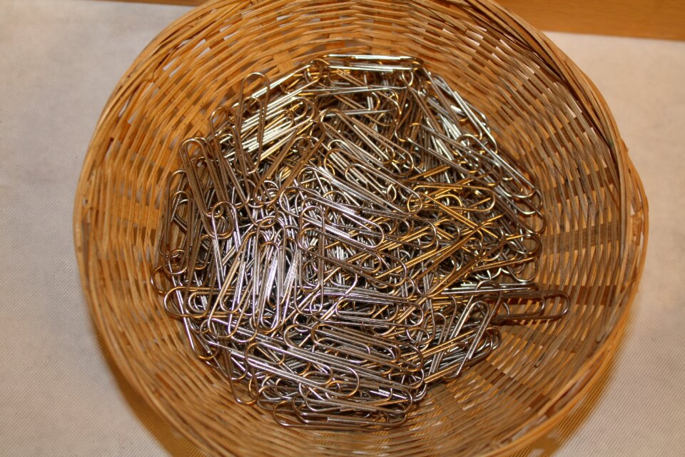 Basket metal office supplies