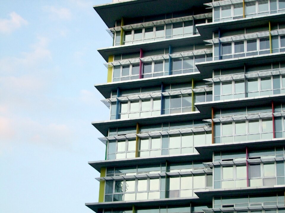 Modern construction urban