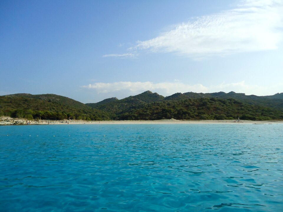 Corsica beach sea