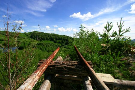Antique industrial steel