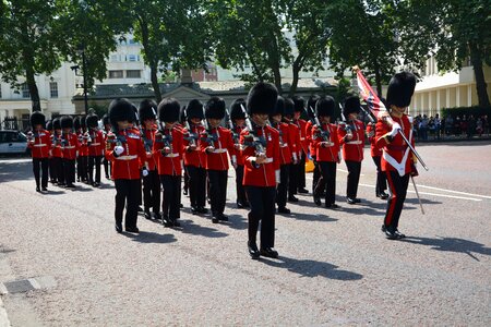 March london changing of the guard