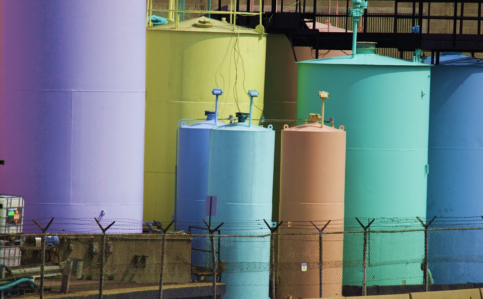 Barrels pastel tanks tank