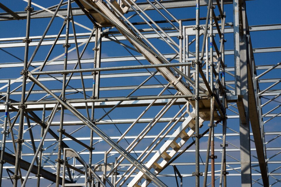 Site staircase work