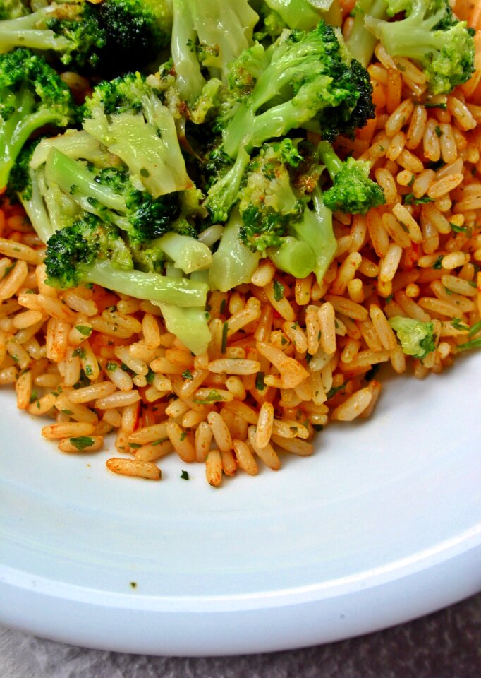 Nutrition eat rice ladle