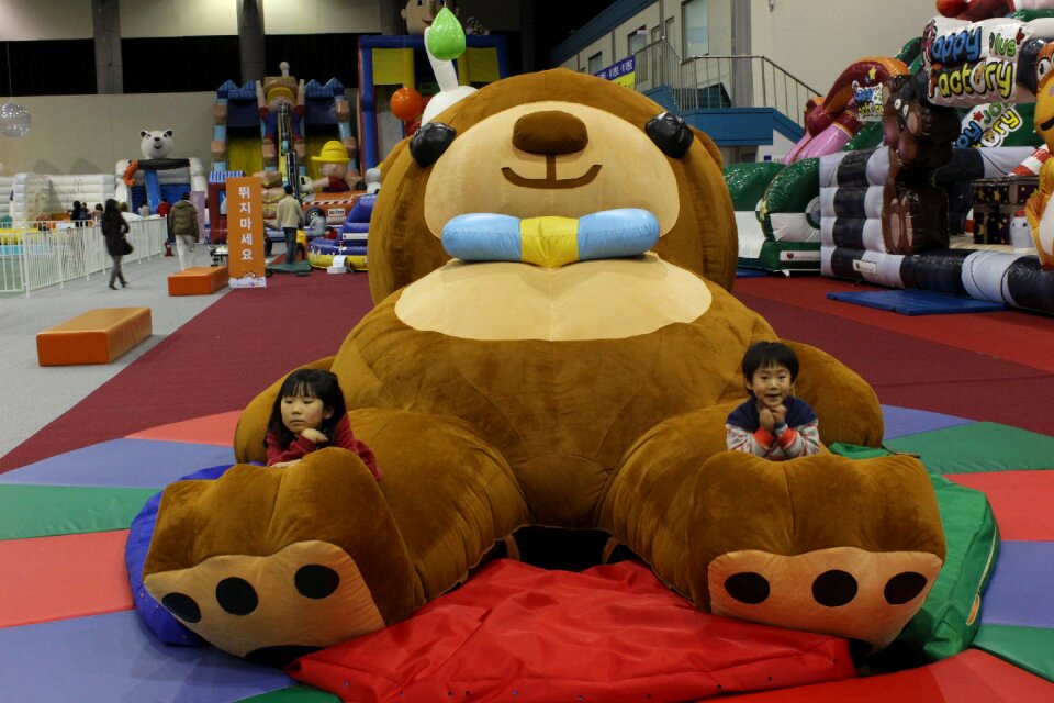 Doll play garden amusement park