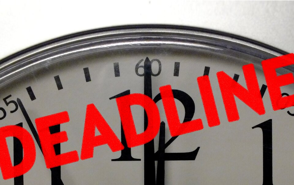 Time of red due date