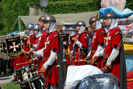 Warrior armor marching