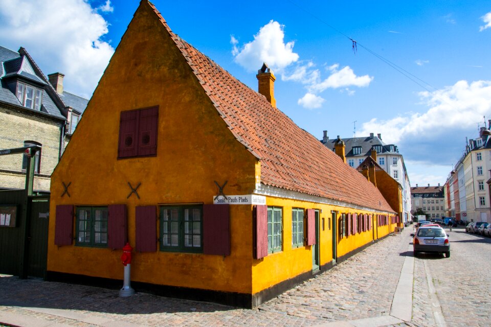 Copenhagen historic house denmark