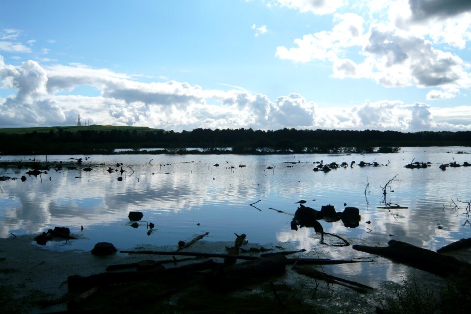 Clouds water nature photo