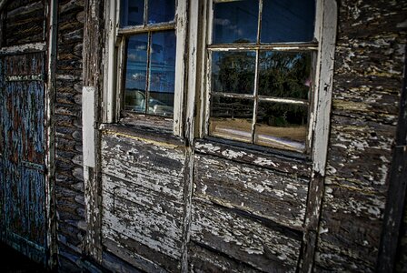 Paintwork rustic weathered