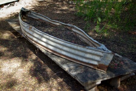 Old nautical abandoned