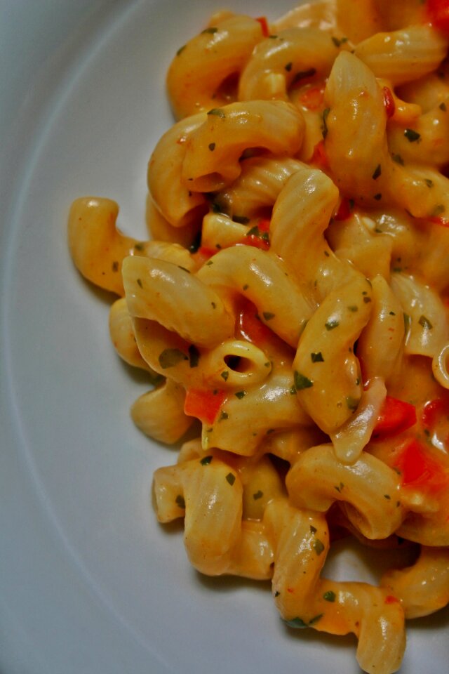 Vegetables paprika plate