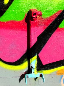 Decorative spray art