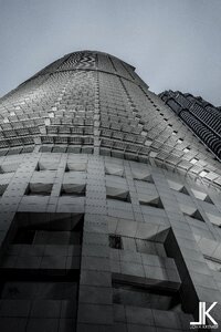 City architecture exterior