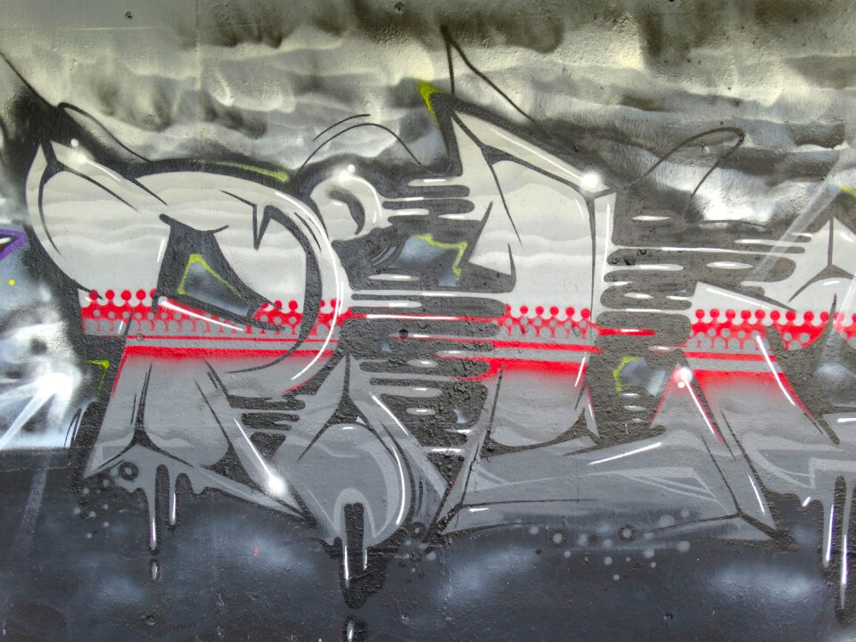 Decorative spray art