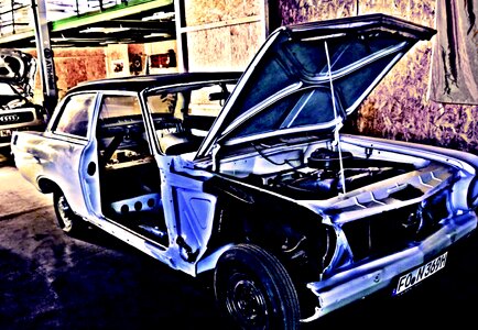 Oldtimer hdr auto