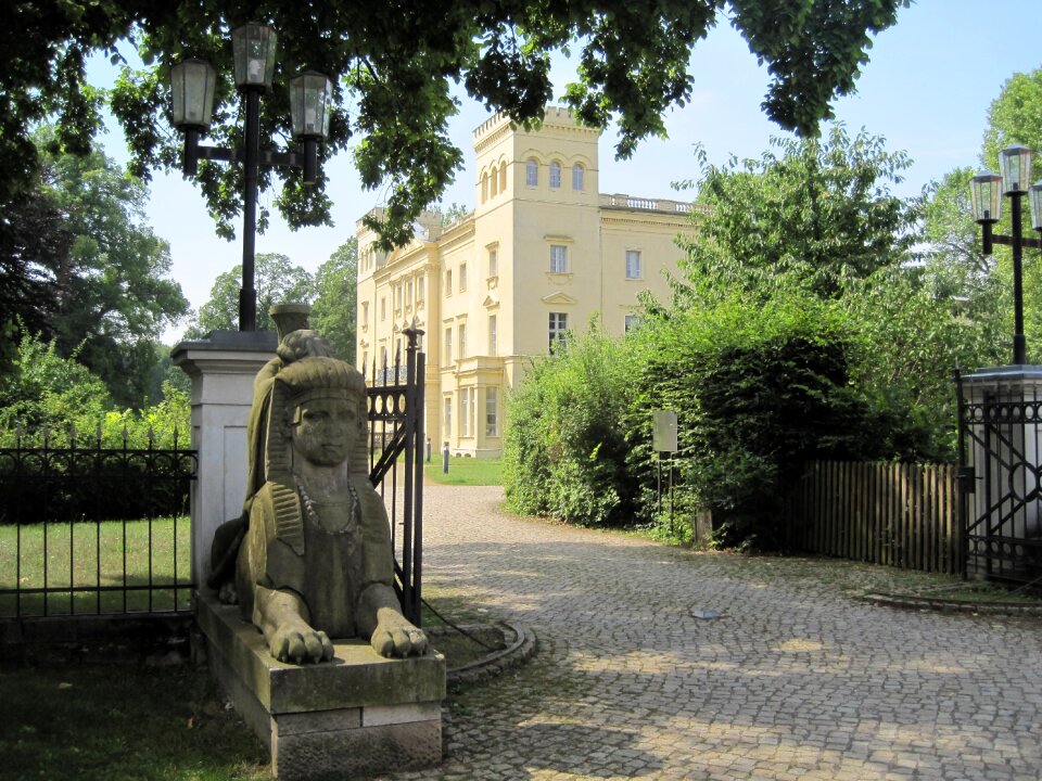 Castle park summer gate