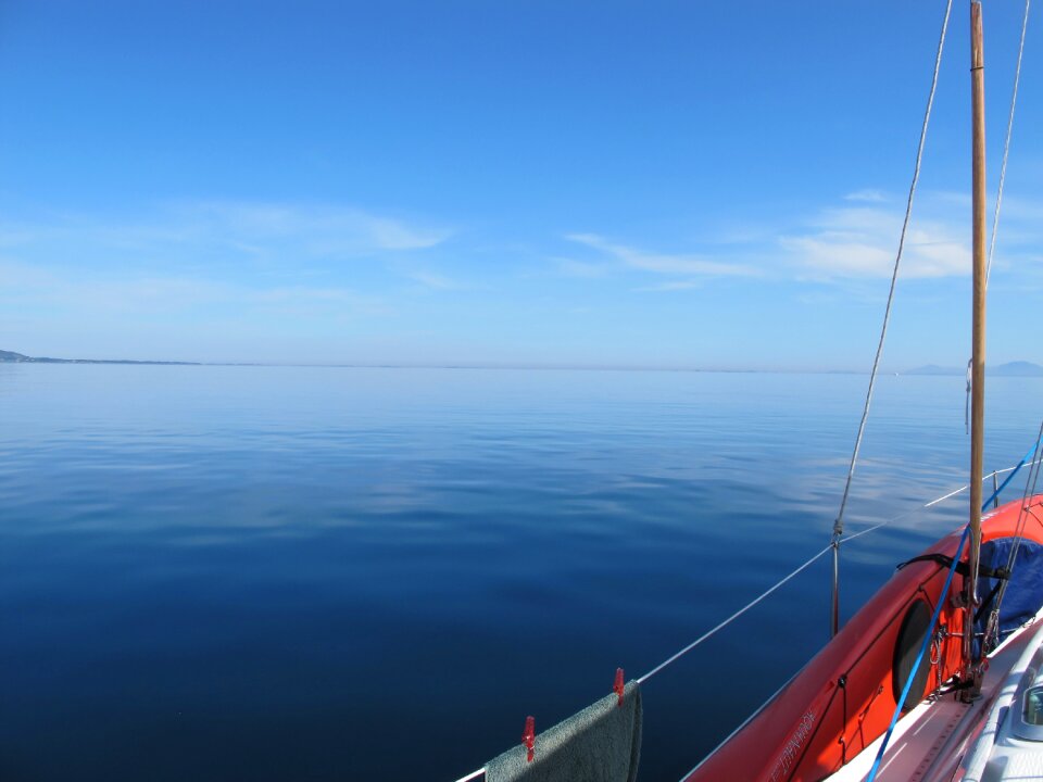 Sea blue sky summer