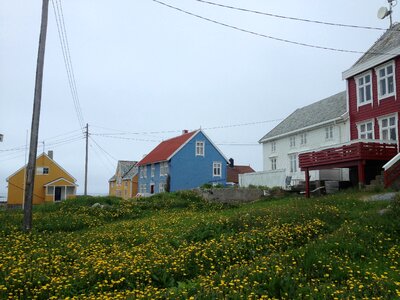 Norway old houses island