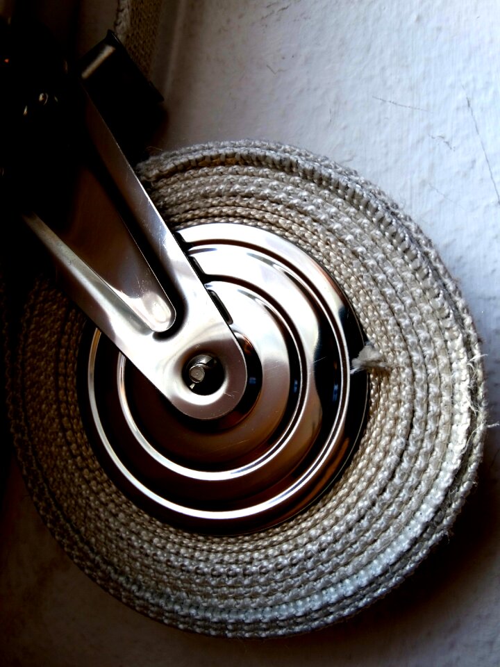 Coiled band wrapped