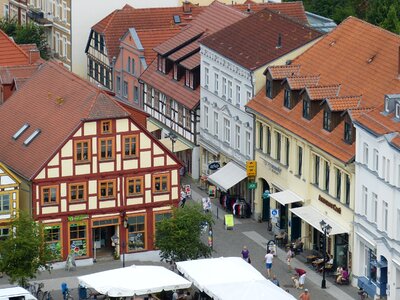 City historic center outlook photo