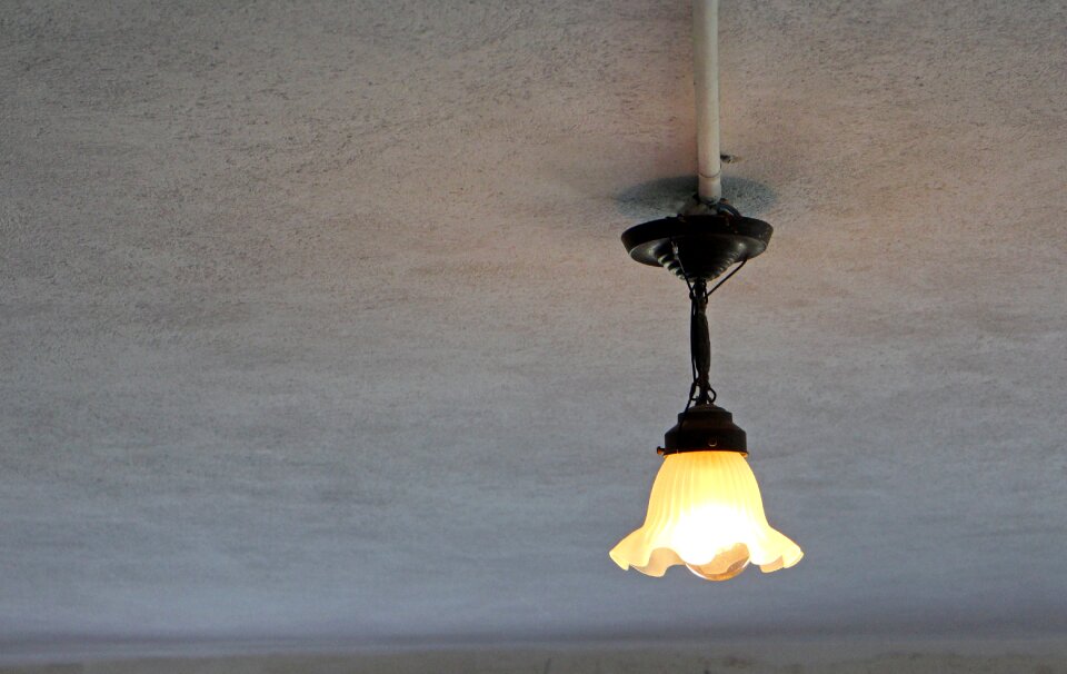 Ceiling light old nostalgia