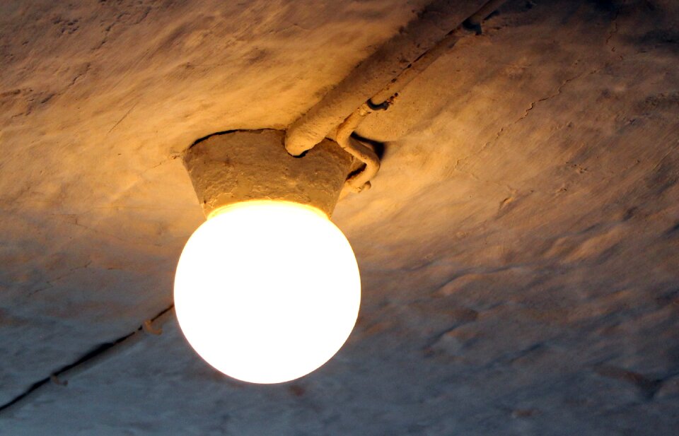 Ceiling light old nostalgia