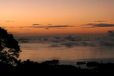 Jungle fog suriname photo