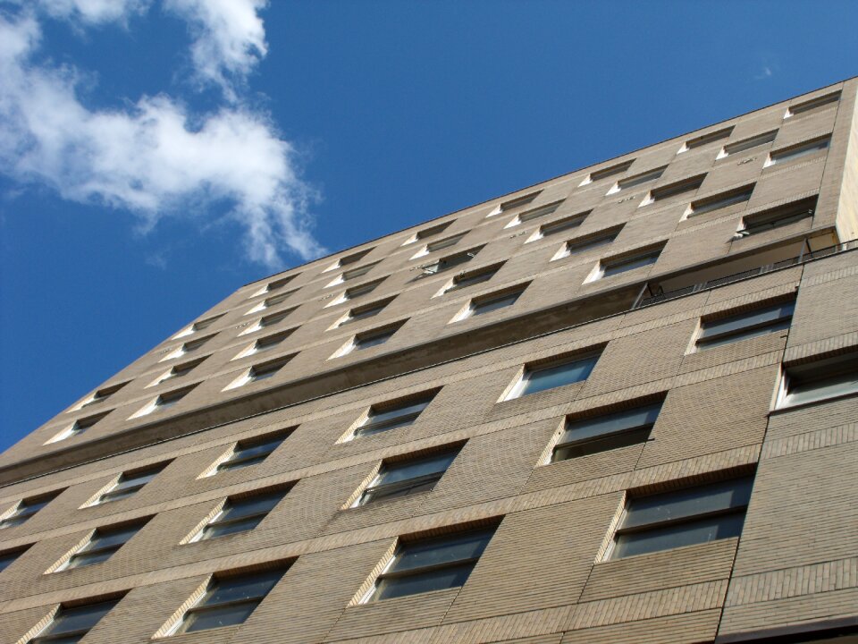 Palazzo windows sky