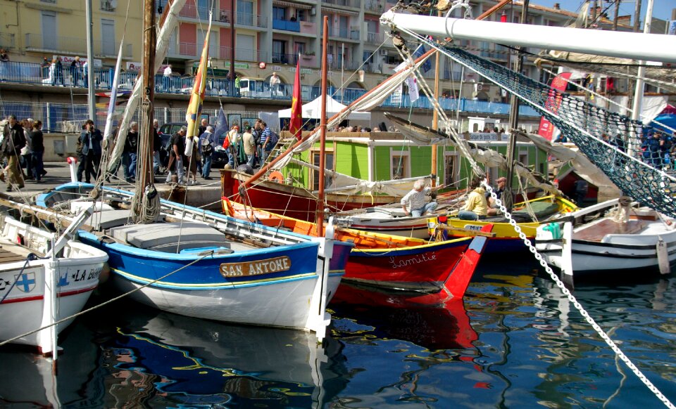 Port mediterranean port of sète