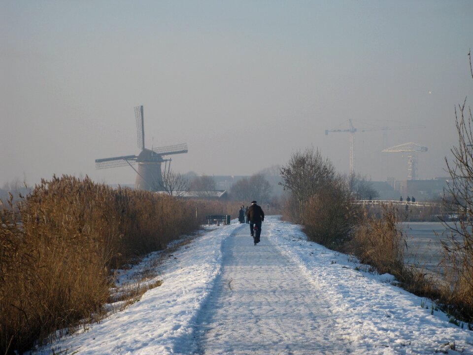Holland molina winter landscape