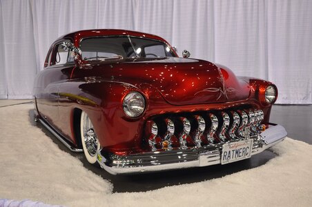 Mercury 1950 1950 red