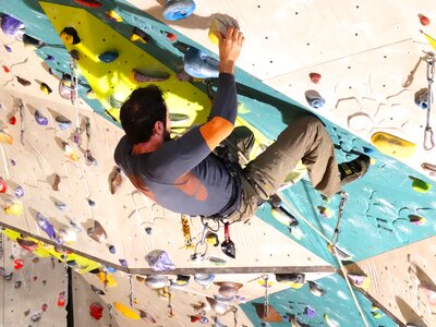 Rope climbing belt upgrade