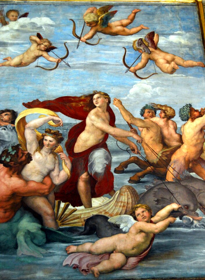 Villa farnesina rome painting