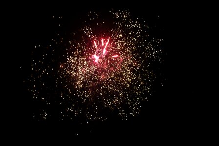 Night shot pyrotechnics