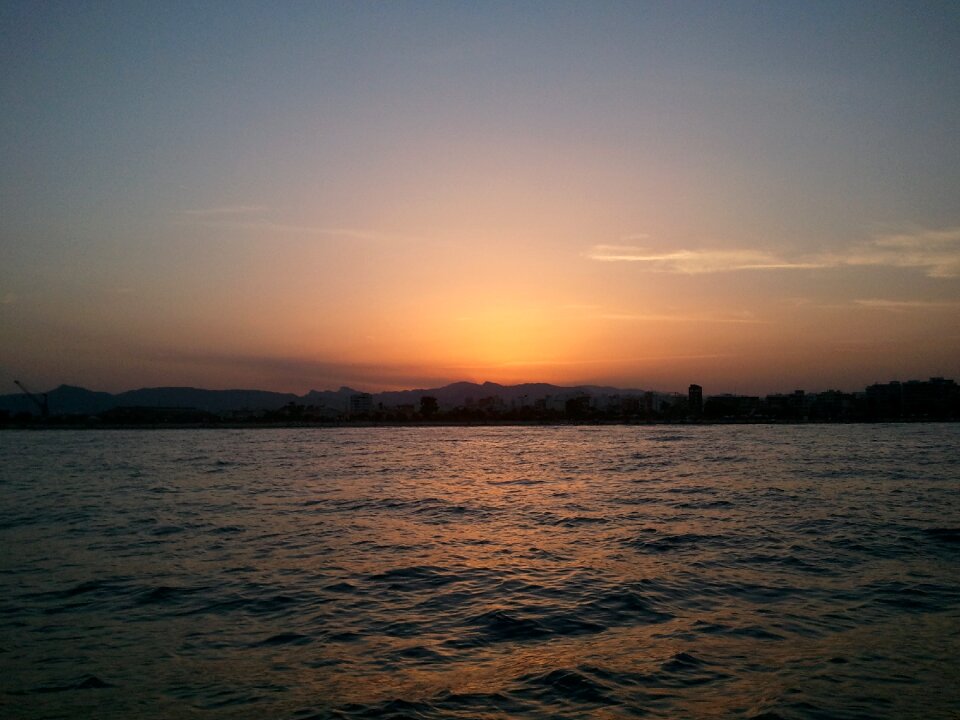 Sky color blue