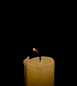 Light wax candle wax