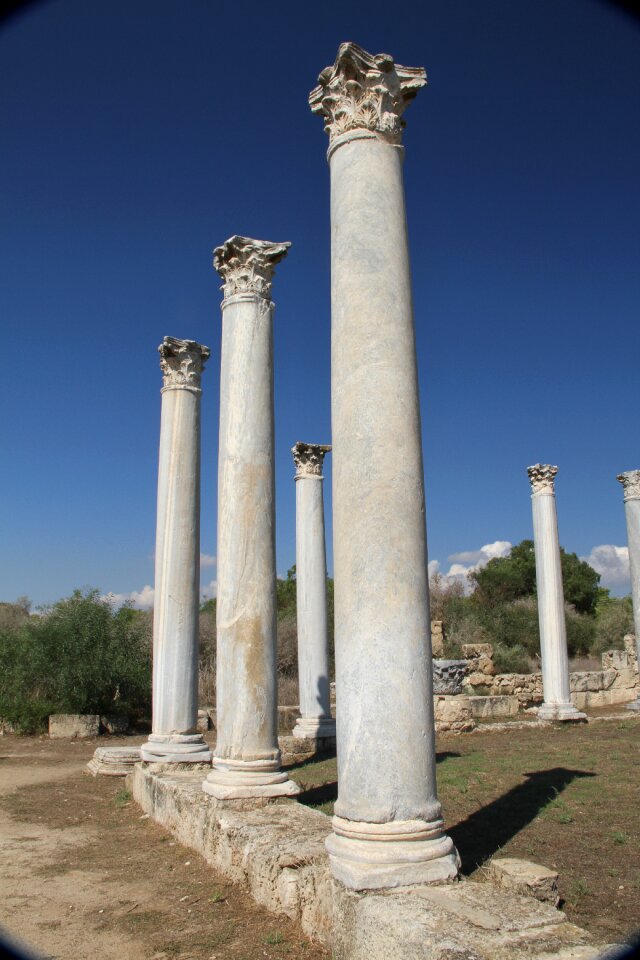 Cyprus column ruins