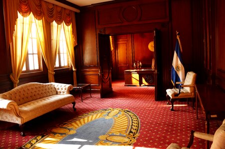 Furniture carpets flags