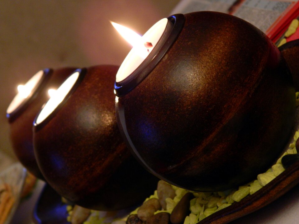 Candles christmas flame