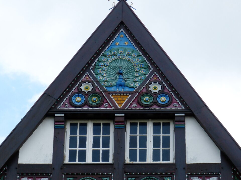 Fachwerkhaus truss gable photo